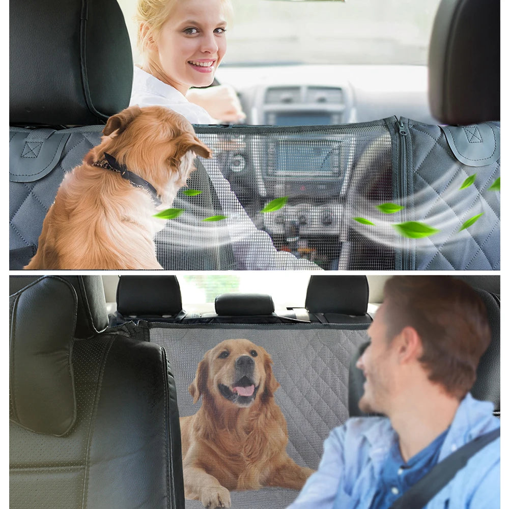 Waterproof Pet Rear Back Seat Car Cover – Ultimate Protection for Car Rides with Your Pet