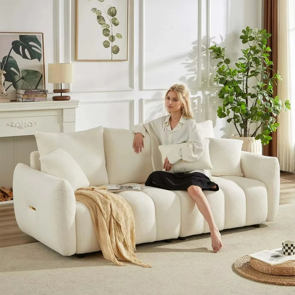 82" Modern Oversized 3 Seater Sofa / Couch