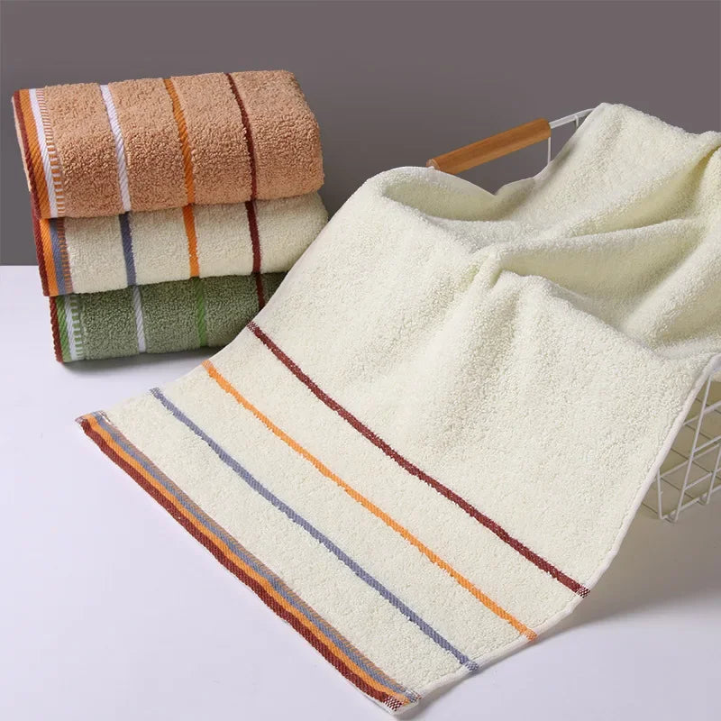 100% Cotton Thickened Bathroom Hand Towels – Soft, Absorbent Face & Hair Towels for Adults – Hotel & Travel Quality