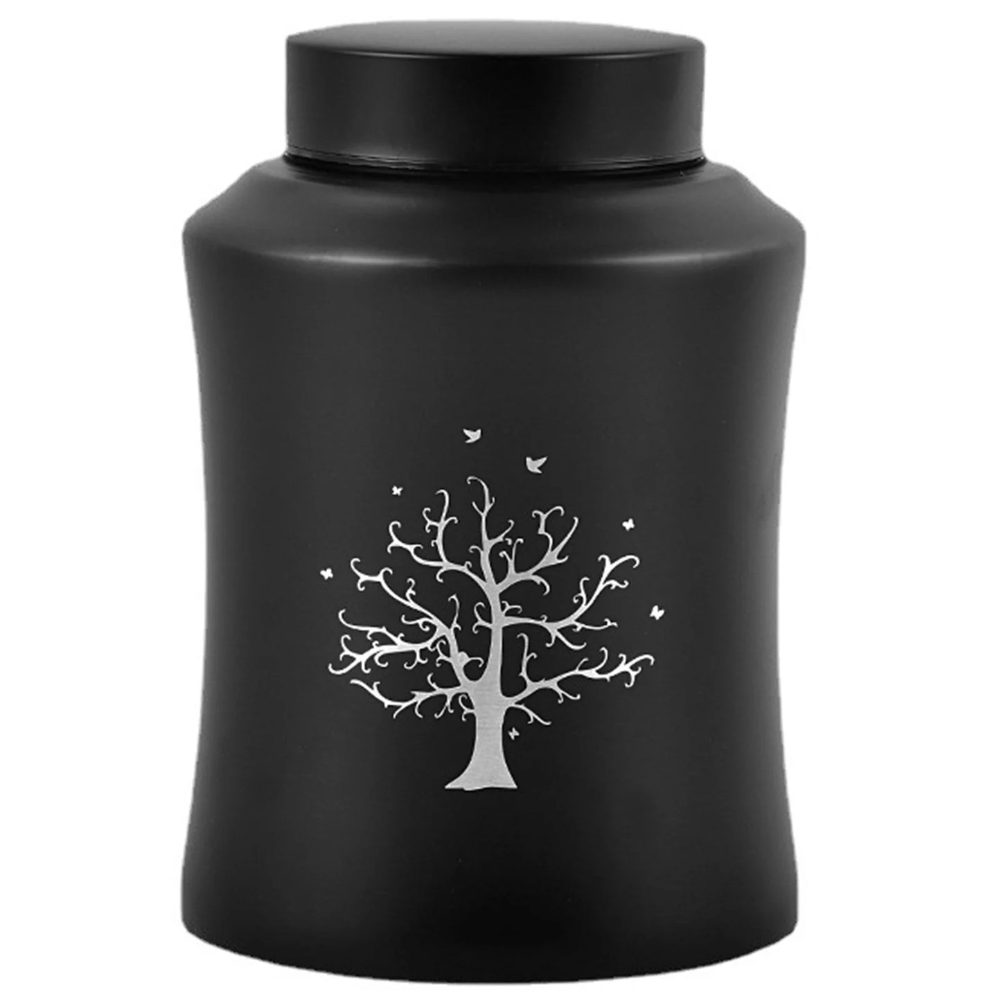 Stainless Steel Beloved Pet Memorial Urn – Cat Cremation Ashes Keepsake Urn, Memorable Pet Memory Gift