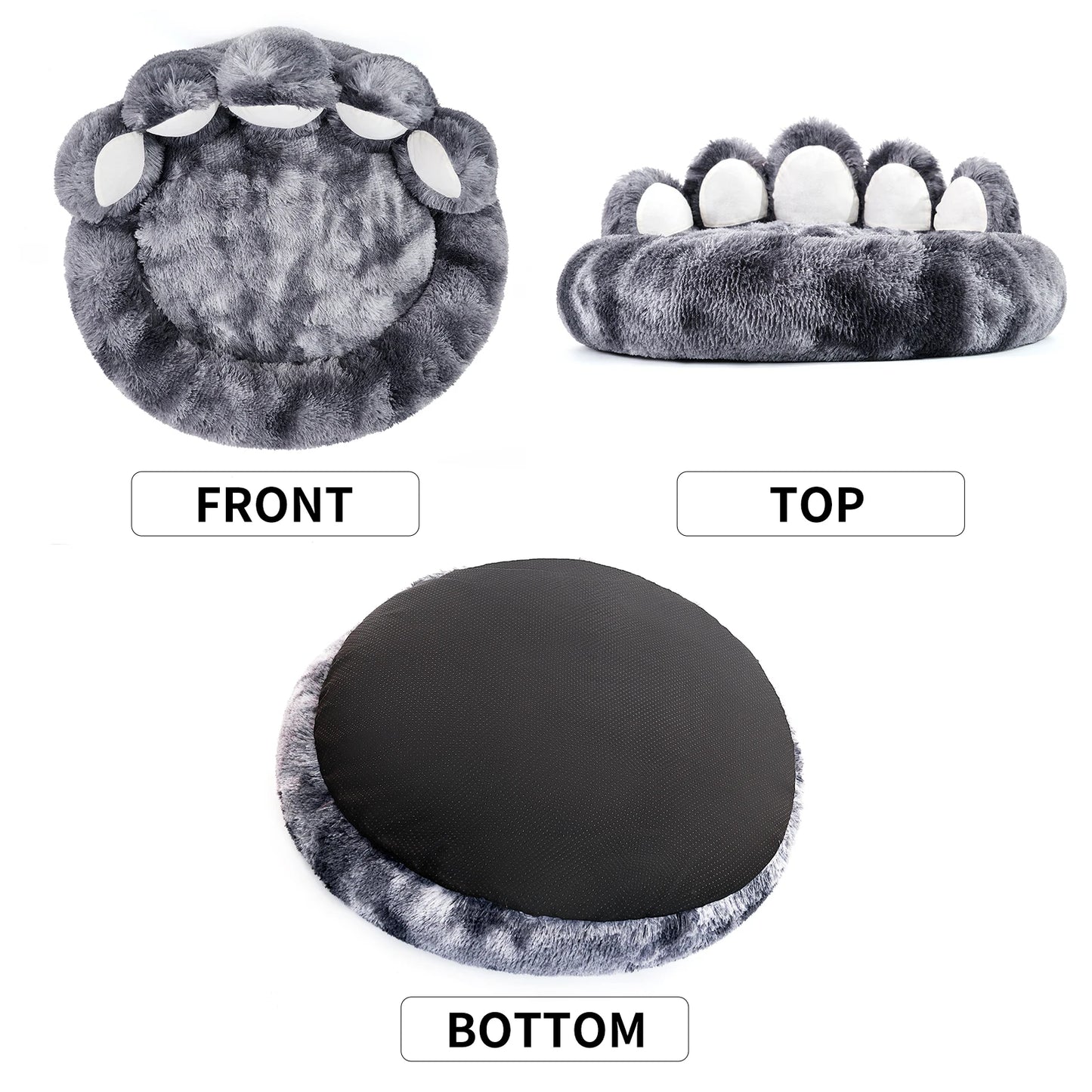 Paw Shaped Pet Dog Bed