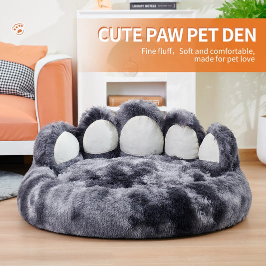 Paw Shaped Pet Dog Bed