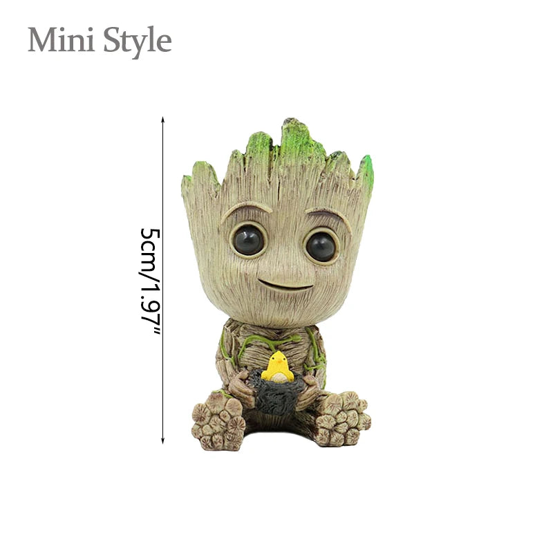 Groot Plastic Garden Vases / Pots For Flowers