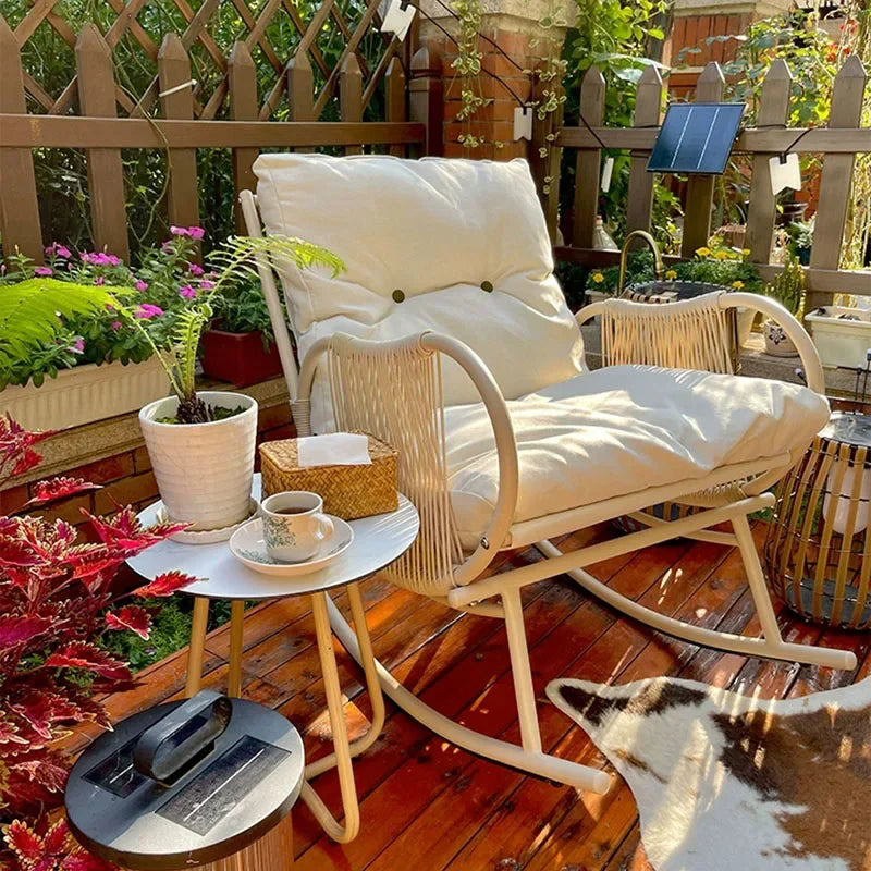 Comfy Oversized Rocking Recliner Chair