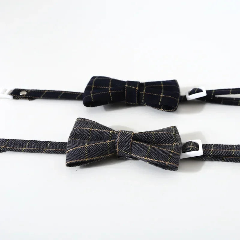 Adjustable Breakaway Cat Collar with Bell – Cute Bow Tie Kitten Collar for Cats & Small Dogs – Pet Accessories for Puppies & Kittens