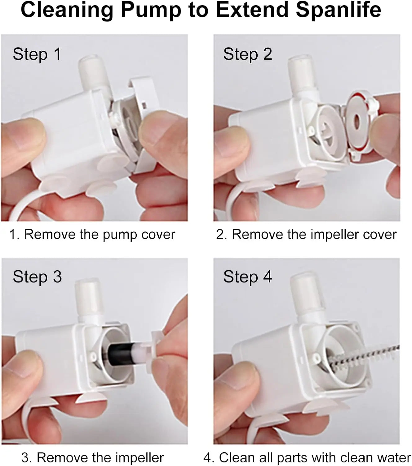 Automatic Pet Drinking Fountain with Replacement Faucet Kit