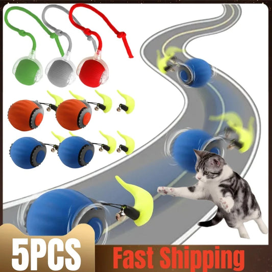 Rechargeable Electric Automatic Interactive Ball Toy for Cats or Dogs