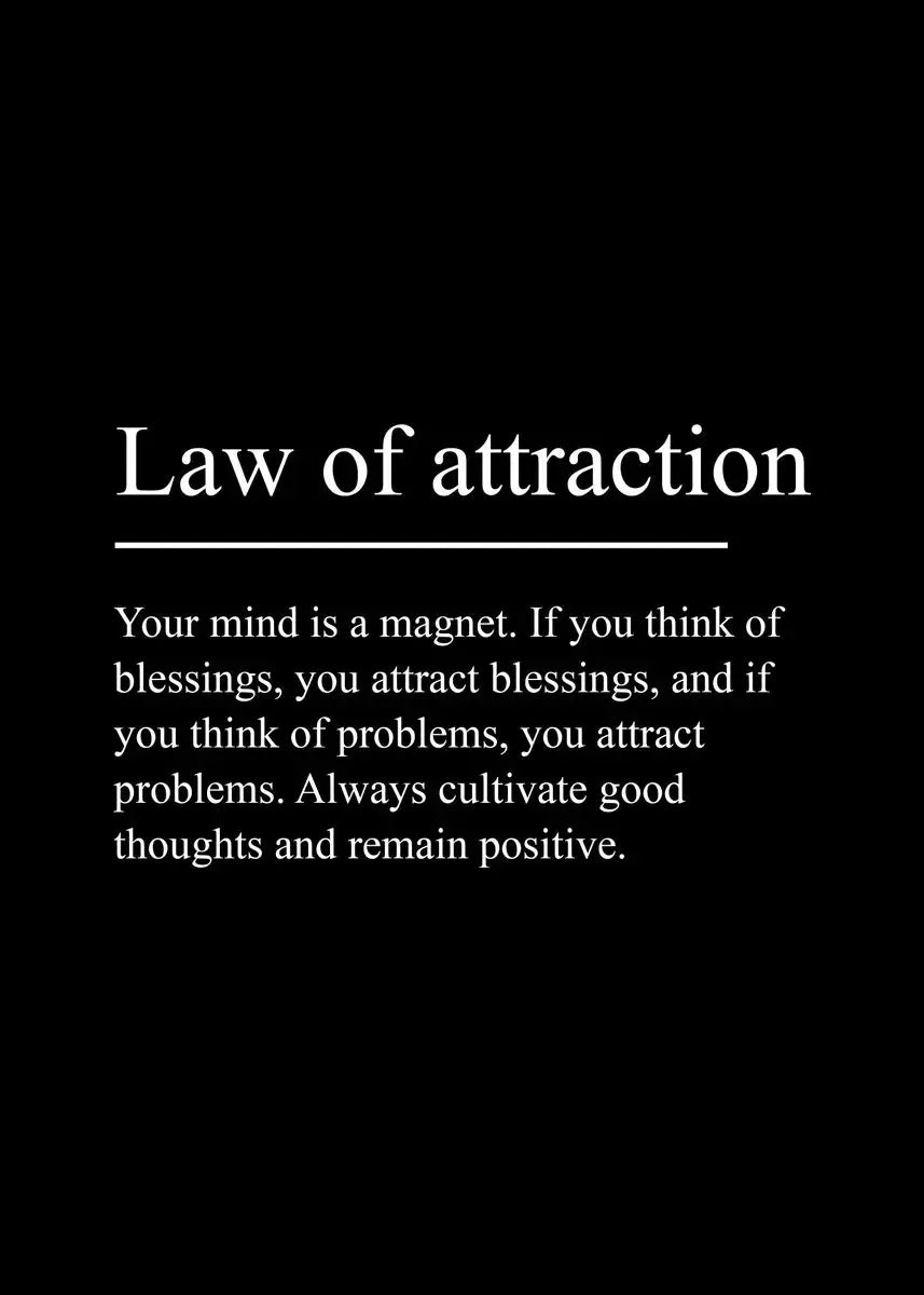Black Minimalist Inspirational Phrases Poster – Success, Focus, Patience Definition Canvas Wall Art for Home & Office Decor