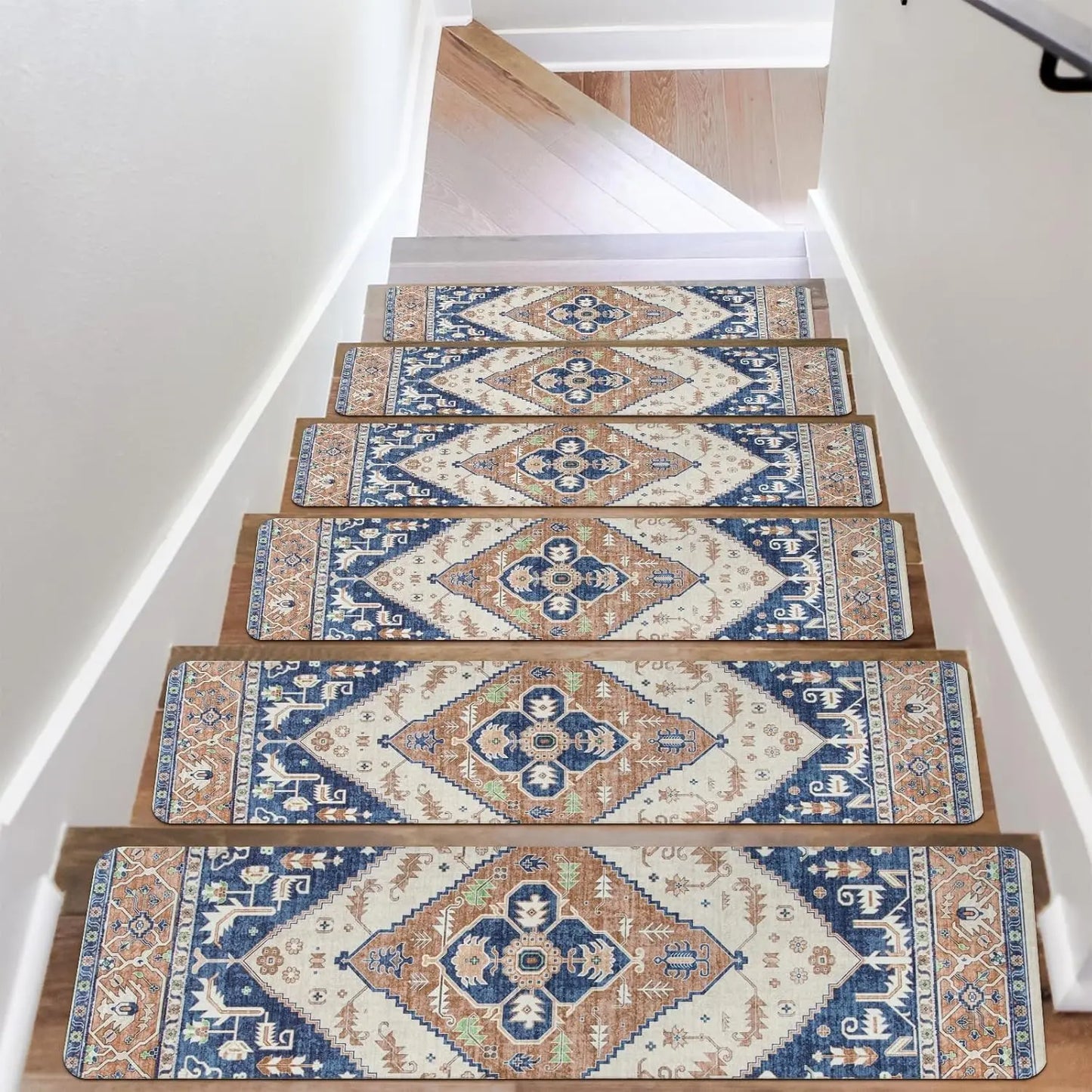 Carpet Stair Treads for Steps Set of 15, 30''X8''