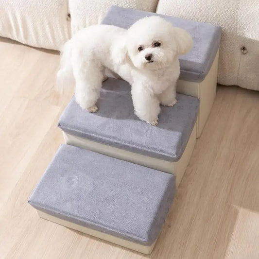 Indoor Foldable Pet Climbing Steps / Stairs