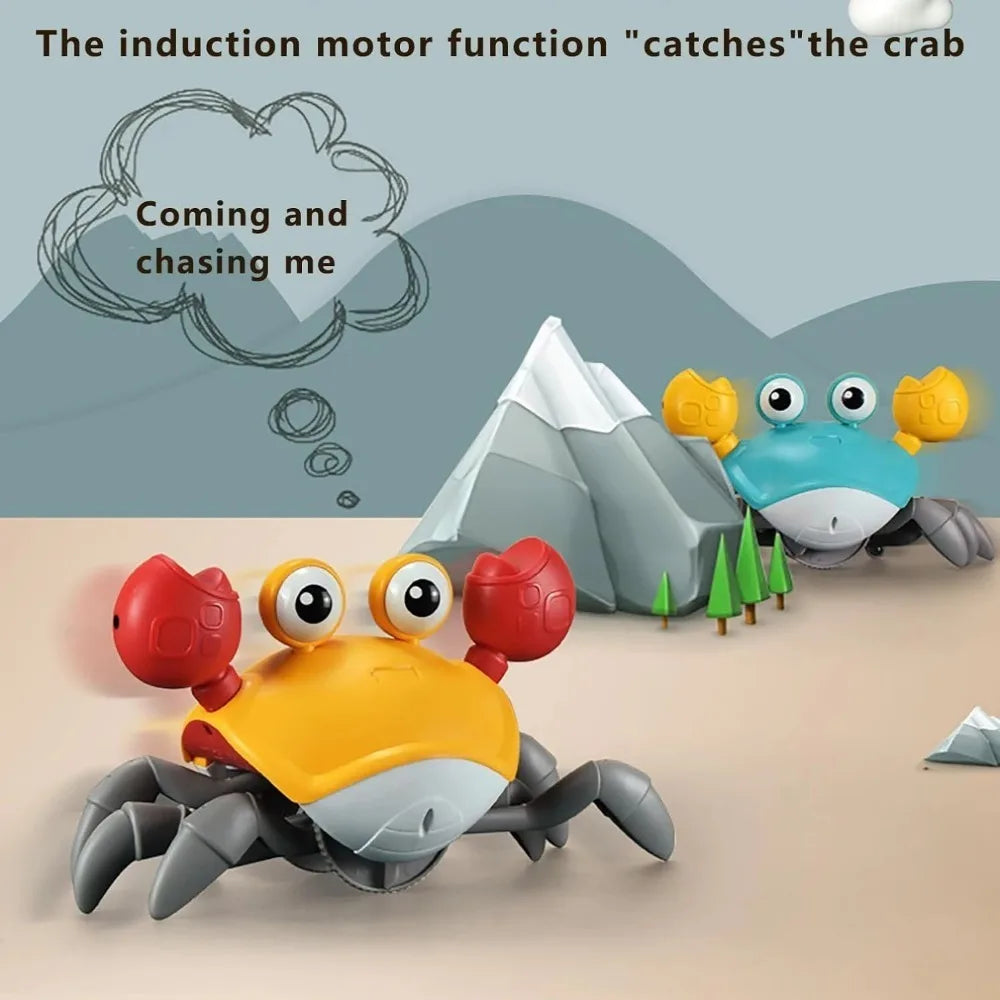 Interactive Dancing Crab Toy for Dogs & Cats – Musical, Moving Pet Toy with Lights & Sounds for Play and Stimulation
