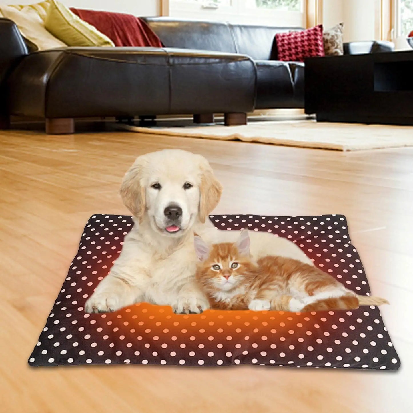 Pet Heating Pad Dog Cat Puppy Electric Warm Mat Bed USB Indoor Dog Temperature Three-speed Adjustable Heating Mat