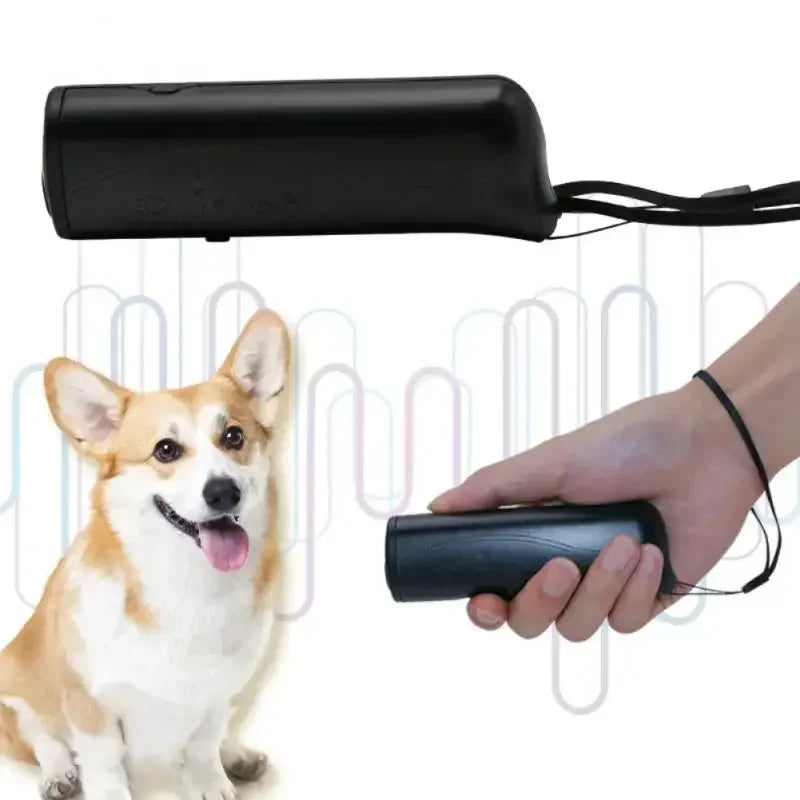 Double Ultrasonic Pet Repeller And Stop Barking Training Device