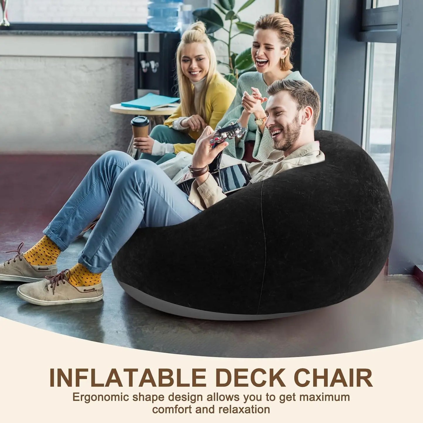 Inflatable Bean Bag Chair