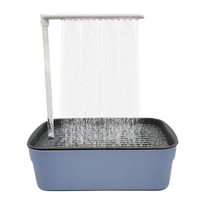 USB Electric Bird Bath Shower Tub – Circulating Water Fountain Bathtub for Parakeets, Cockatoos, Parrots & More