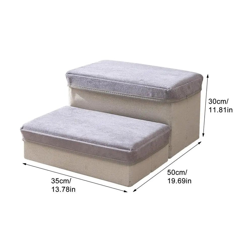 Indoor Foldable Pet Climbing Steps / Stairs