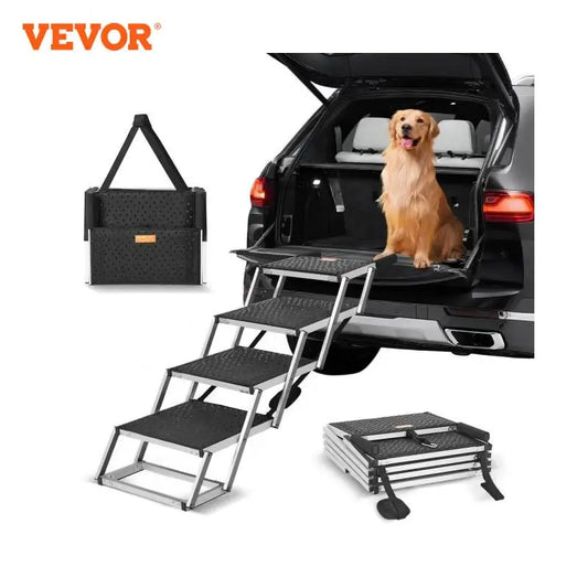 Portable Aluminum Folding Dog Stairs
