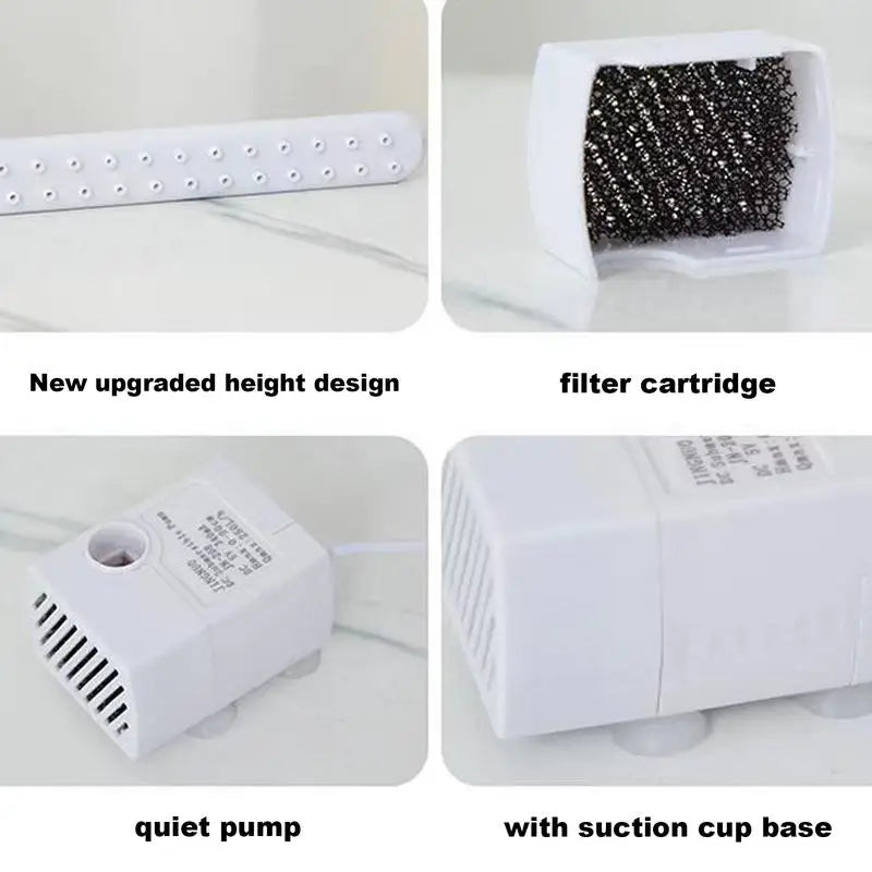 USB Electric Bird Bath Shower Tub – Circulating Water Fountain Bathtub for Parakeets, Cockatoos, Parrots & More