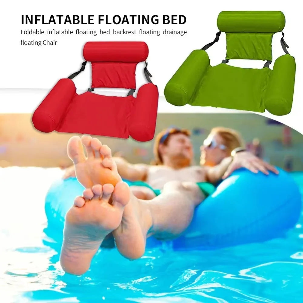 Inflatable Adult Water Lounge Chairs / Pool Float