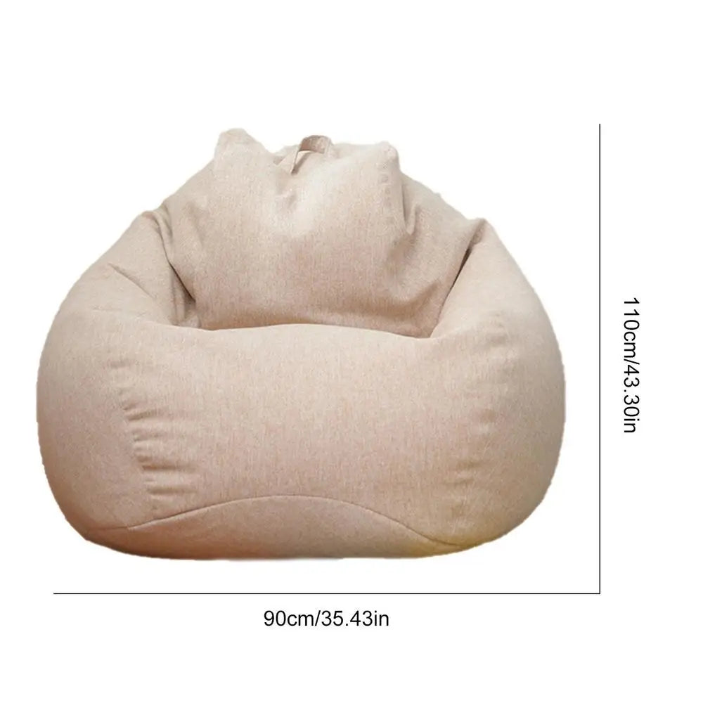 Large Breathable Bean Bag Without Filler with Cover