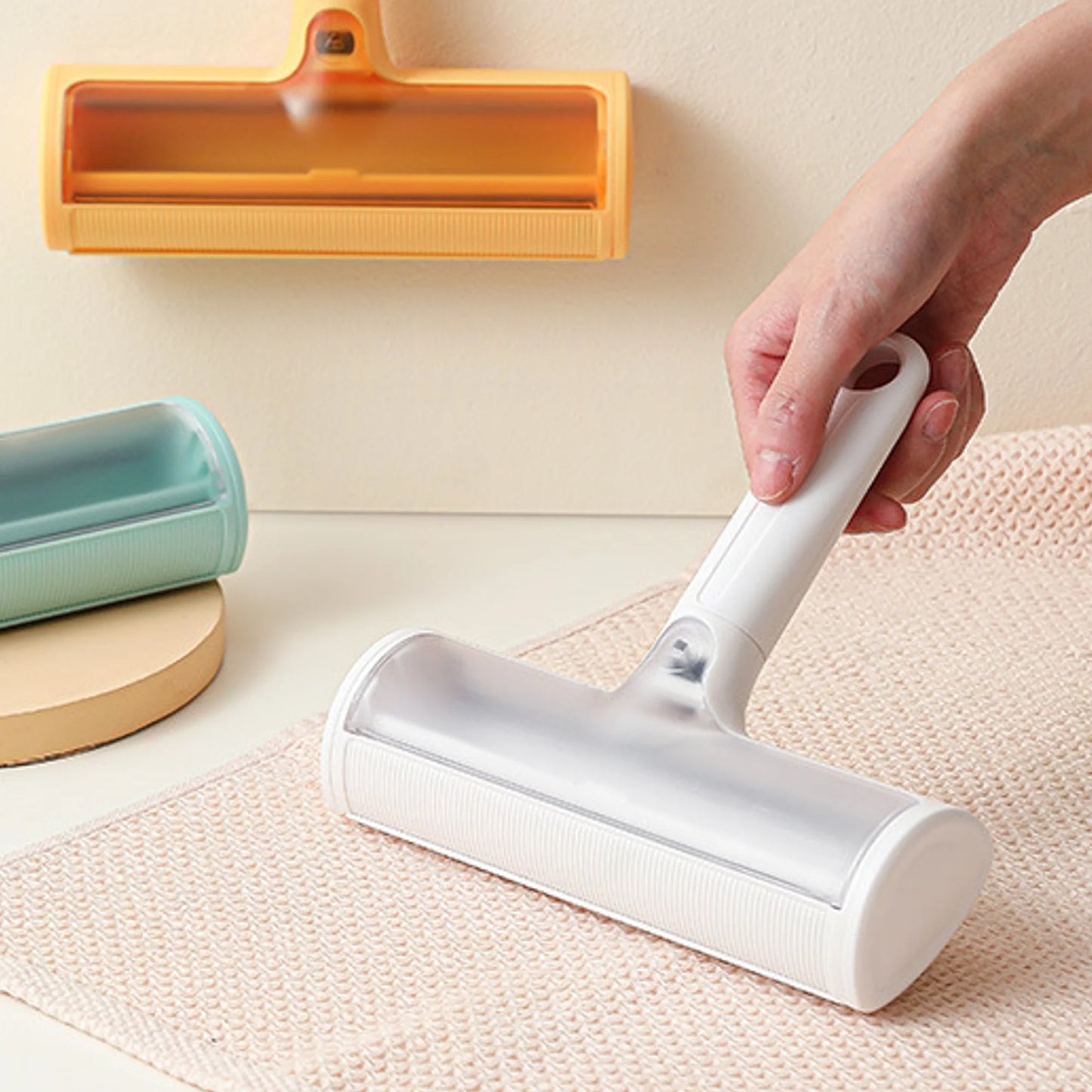 Pet Hair Remover Set – Reusable Roller & Detailer for Dog & Cat Fur