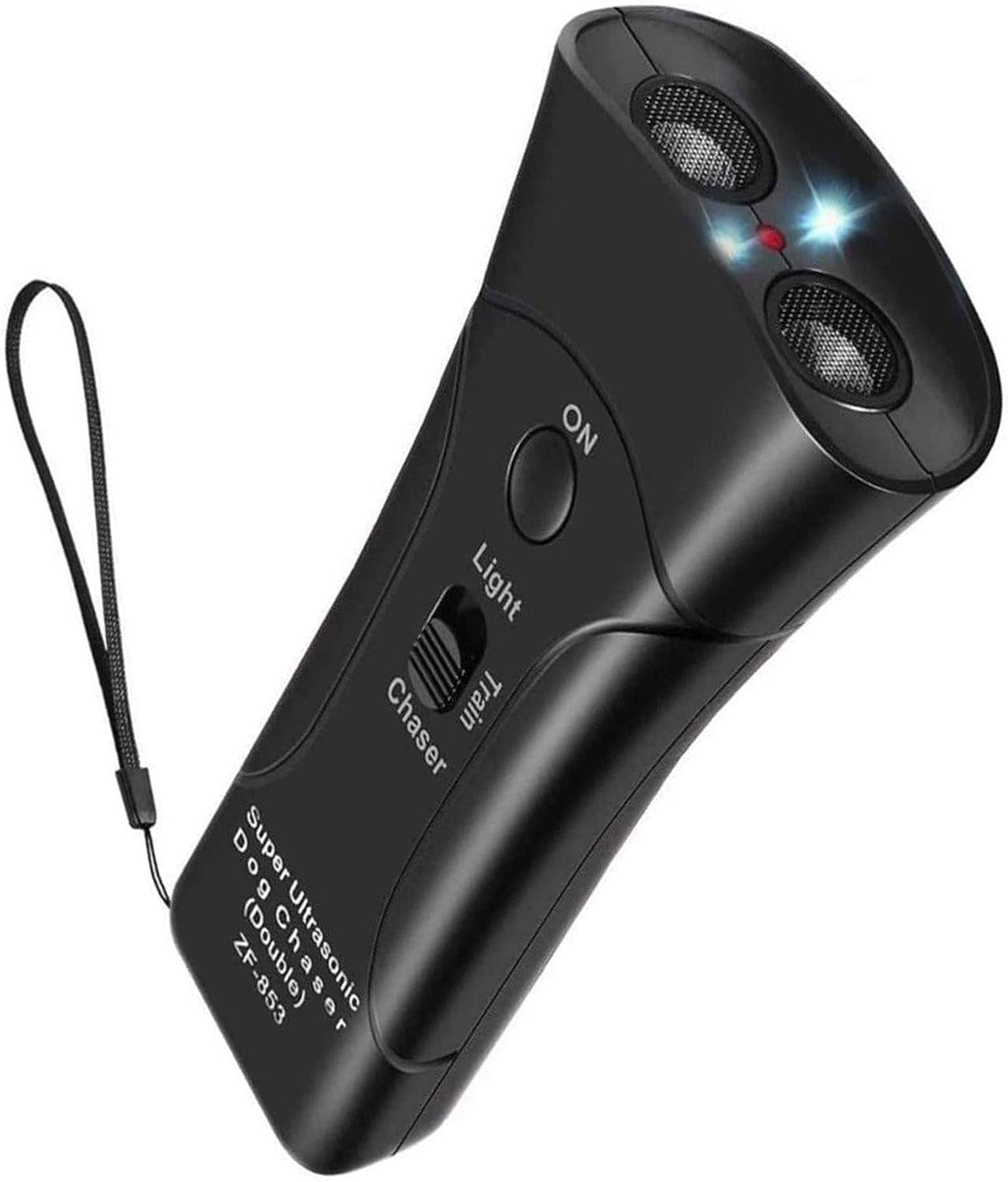 Ultrasonic Anti-Barking Dog Trainer – Handheld Pet Control Device with LED Flashlight