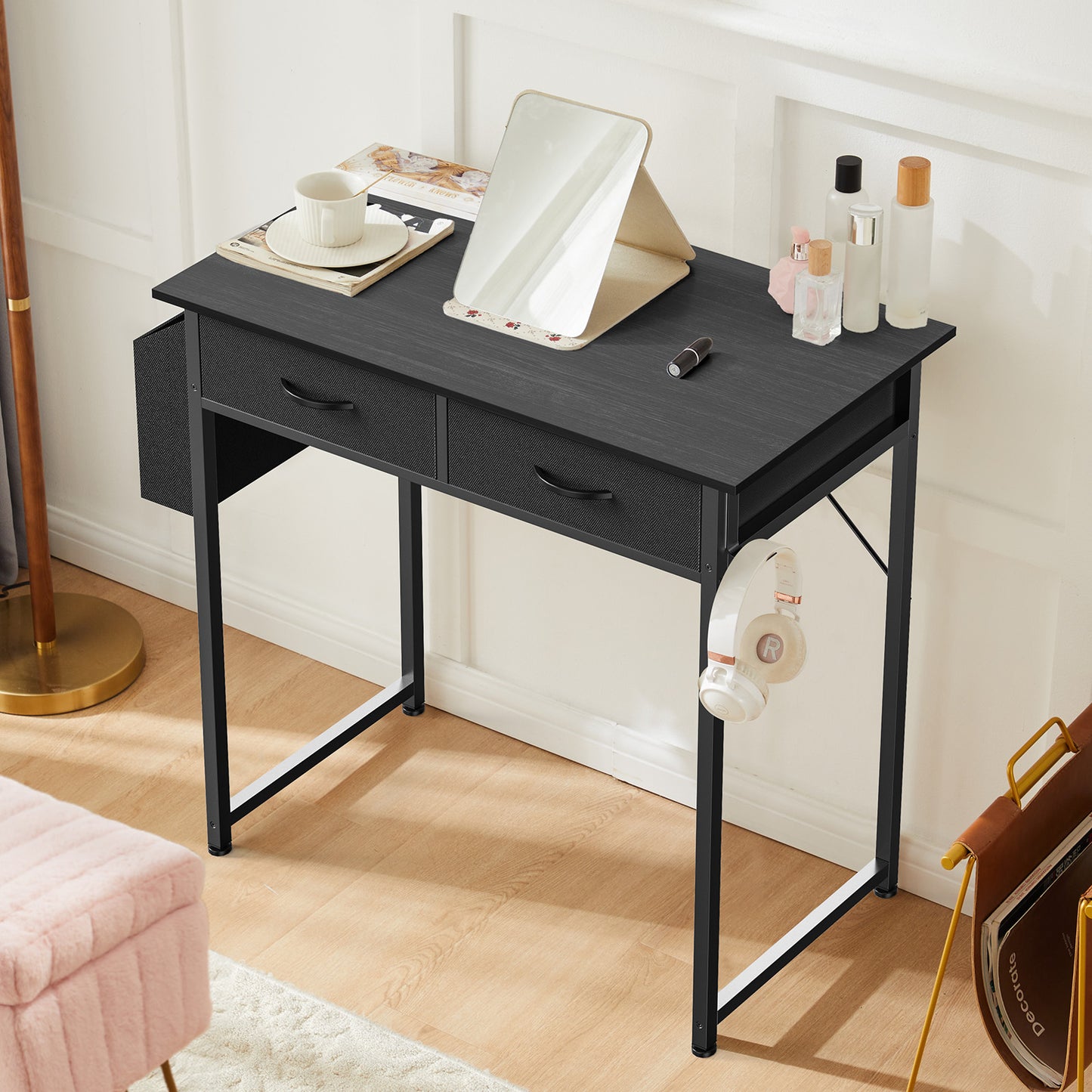 Small Home Office Bedroom Writing Learning Computer Desk