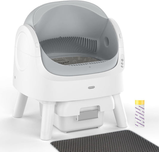 Autoscooper 11 Self-Cleaning Cat Litter Box – Automatic Litter Box for Multiple Cats