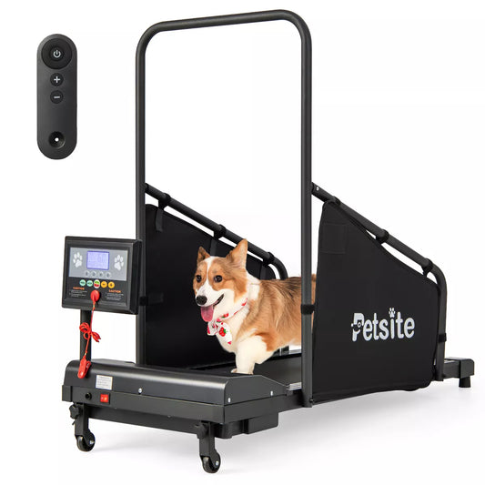 Costway Dog Treadmill – Indoor Running & Training Machine for Small to Medium Dogs
