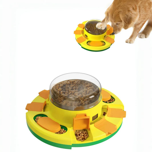 Interactive Puzzle Toy for Dogs – Enrichment Slow Feeder & Treat Dispenser for All Breeds