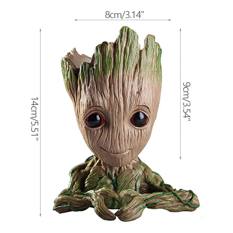 Groot Plastic Garden Vases / Pots For Flowers