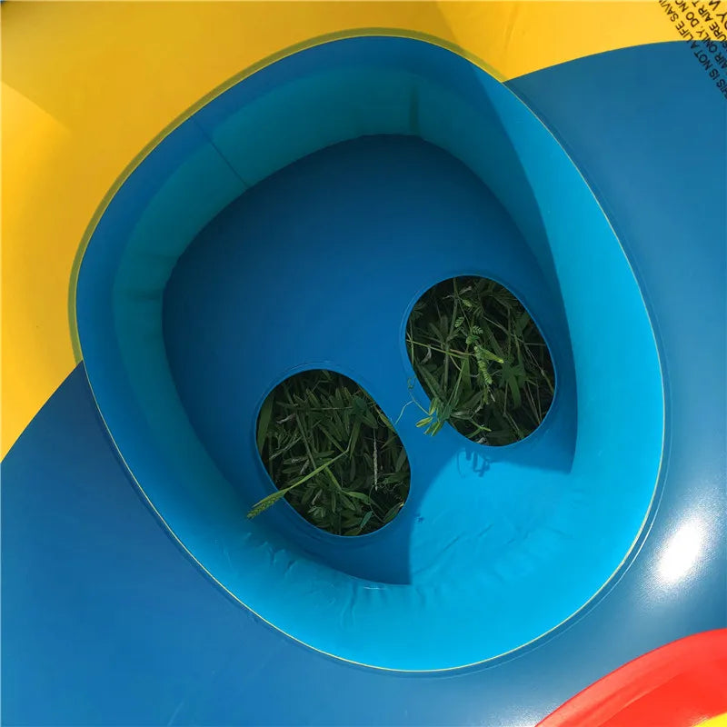 Big Inflatable Baby Swimming Police Car Pool Float