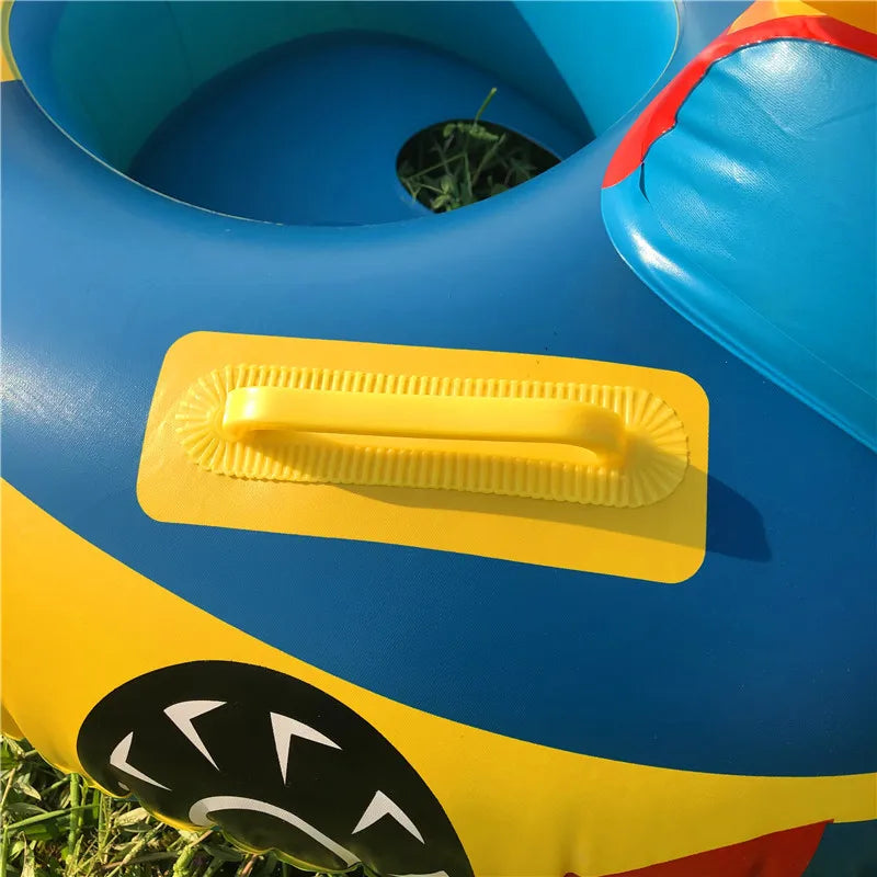 Big Inflatable Baby Swimming Police Car Pool Float