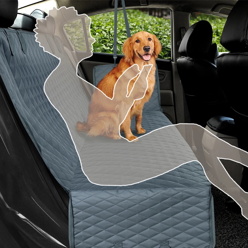 Waterproof Pet Rear Back Seat Car Cover – Ultimate Protection for Car Rides with Your Pet