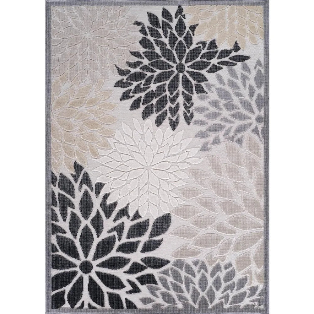 Washable Outdoor Rug – Non-Shedding, Easy-to-Clean Patio Carpet for Indoor & Outdoor Use – Ideal for Porch, Garden, Living Room