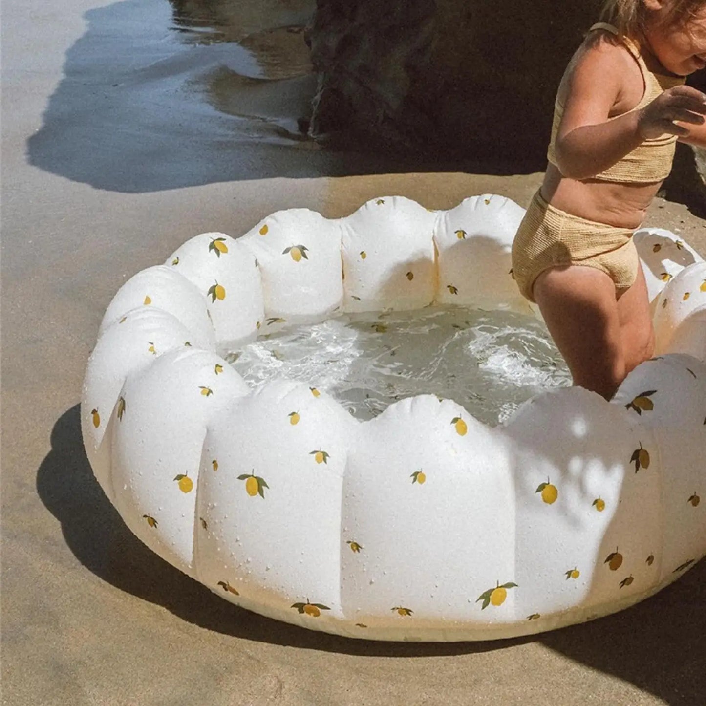 Petal Inflatable Baby Pool 90x25cm – Safe & Fun Bath Pool for Splashing and Playtime