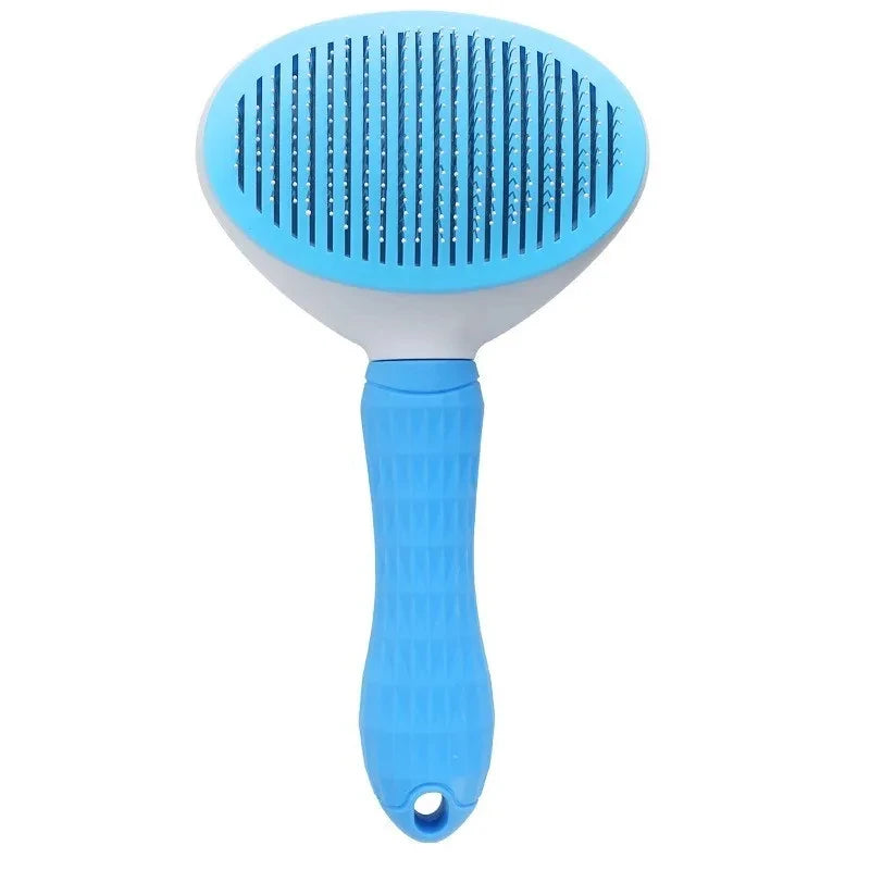 Self Cleaning Pet Hair Remover Brush - Quick, Reusable & Effortless Fur Cleanup