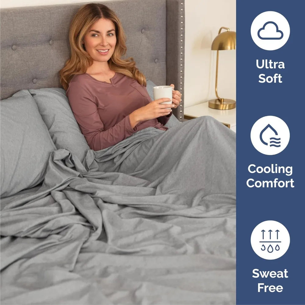 California King 4-Piece Sheet Set – Soft, Breathable & Cooling Hotel Luxury Bedding for Women, Men, Kids & Teens