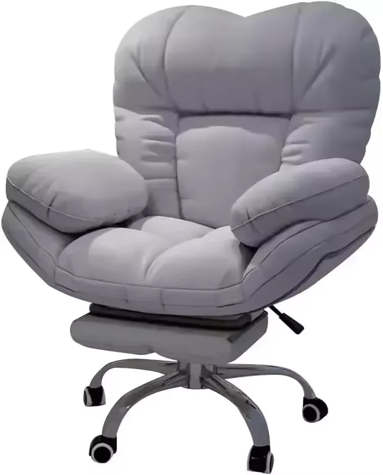 Dark Gray Recliner Gaming Chair with Lift