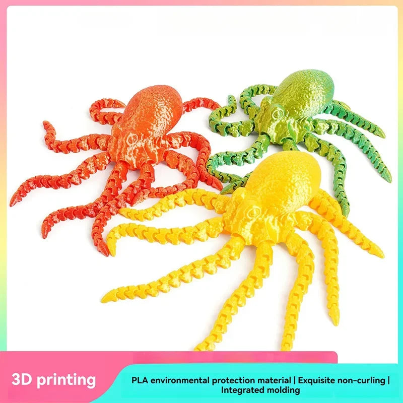 3D Printed Octopus Ornament / Sculpture
