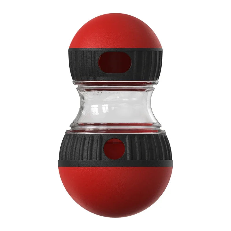 Sturdy Durable Interactive Elliptical Track Rolling Pet Food Ball