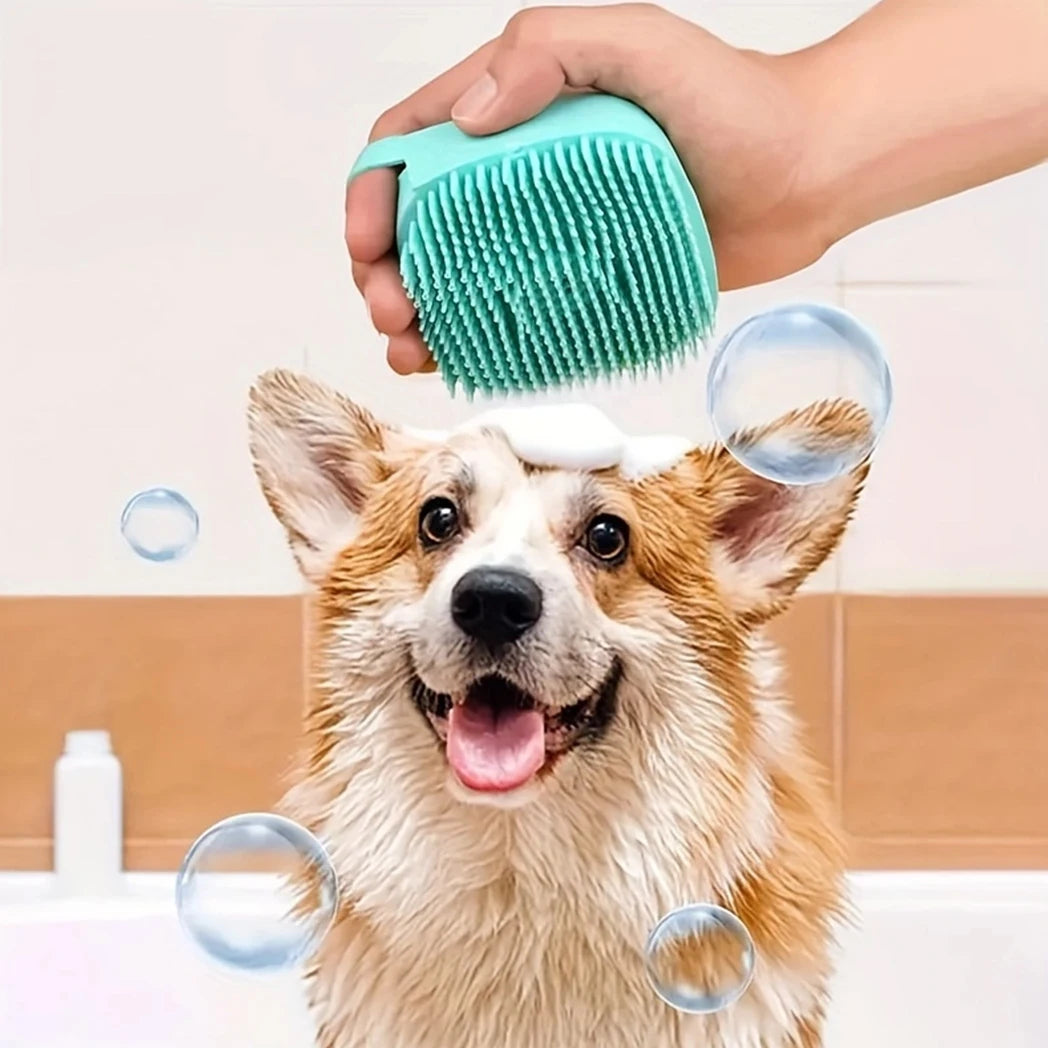7-Piece Pet Grooming Kit – Complete Home Care Set for Dogs & Cats | Hair Removal Comb, Flea Comb, Shampoo Brush, Nail Clippers, Toothbrush & More
