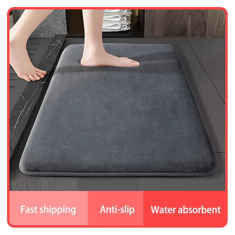 Super Absorbent, Anti Slip Bath or Shower Floor Mat