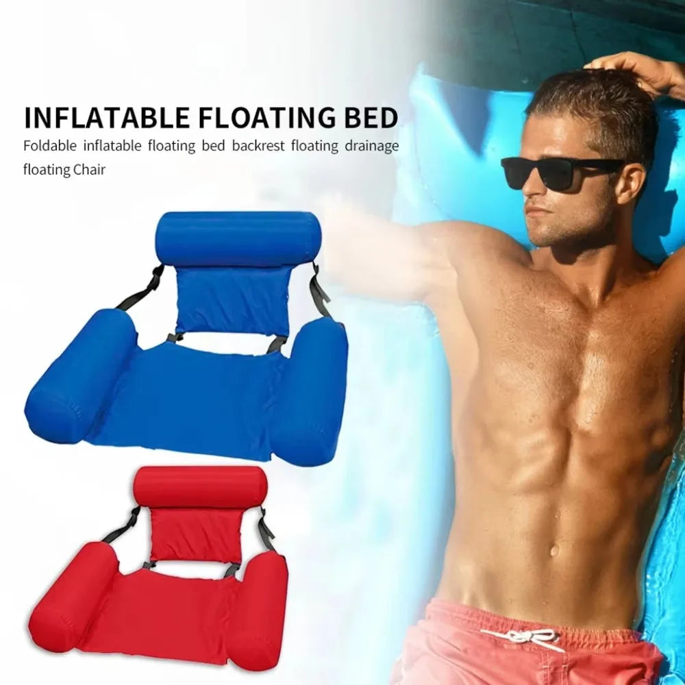 Inflatable Adult Water Lounge Chairs / Pool Float