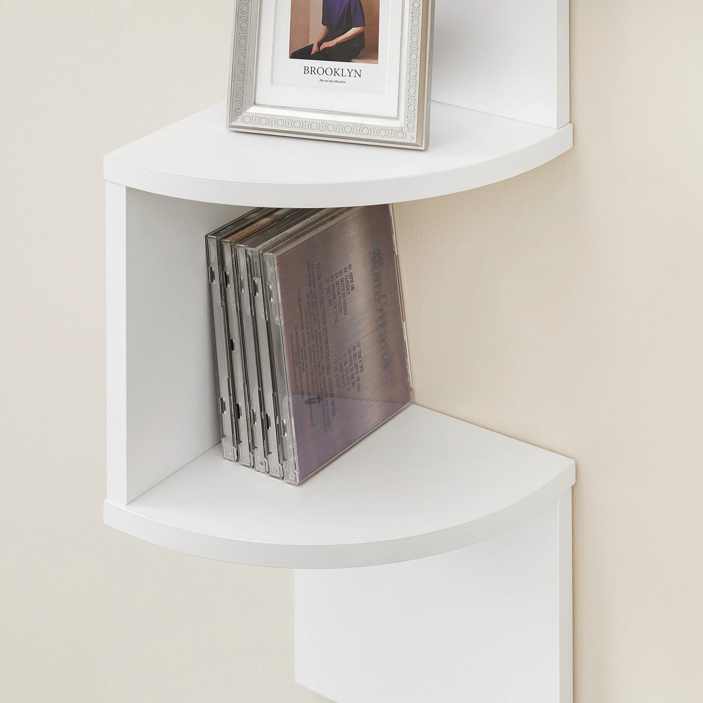 VASAGLE  5-Tier Floating Corner Shelf