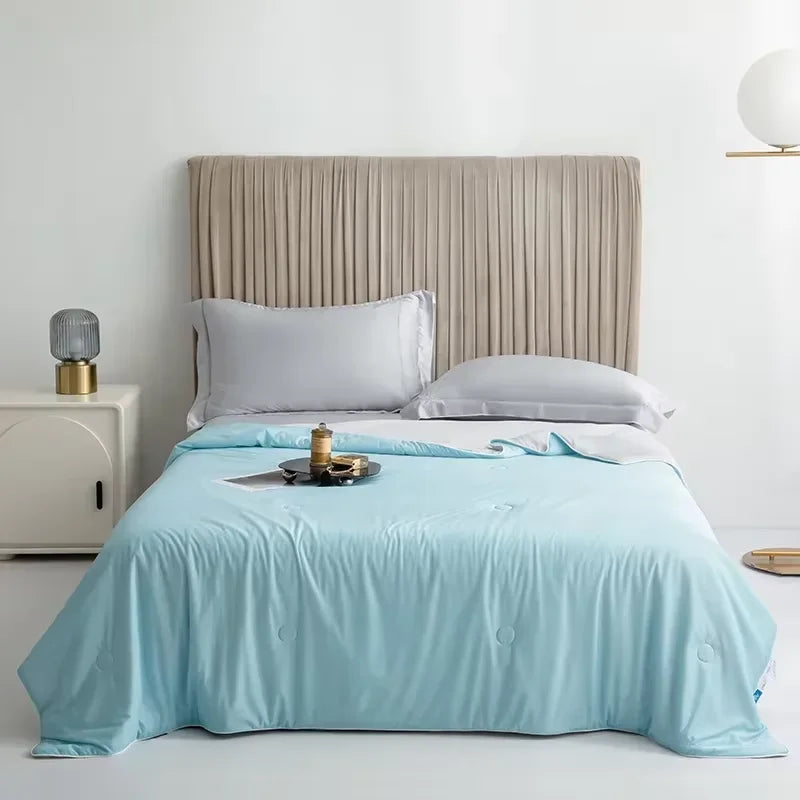 Cooling Blankets for Hot Sleepers – Cool Like Ice Cream Lightweight Blanket for Summer with Double Side Cold, Cooling Comforter