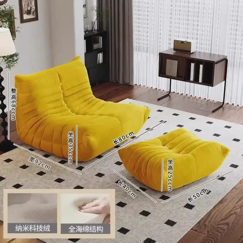 Caterpillar Sofa Lounge Chair / Couch