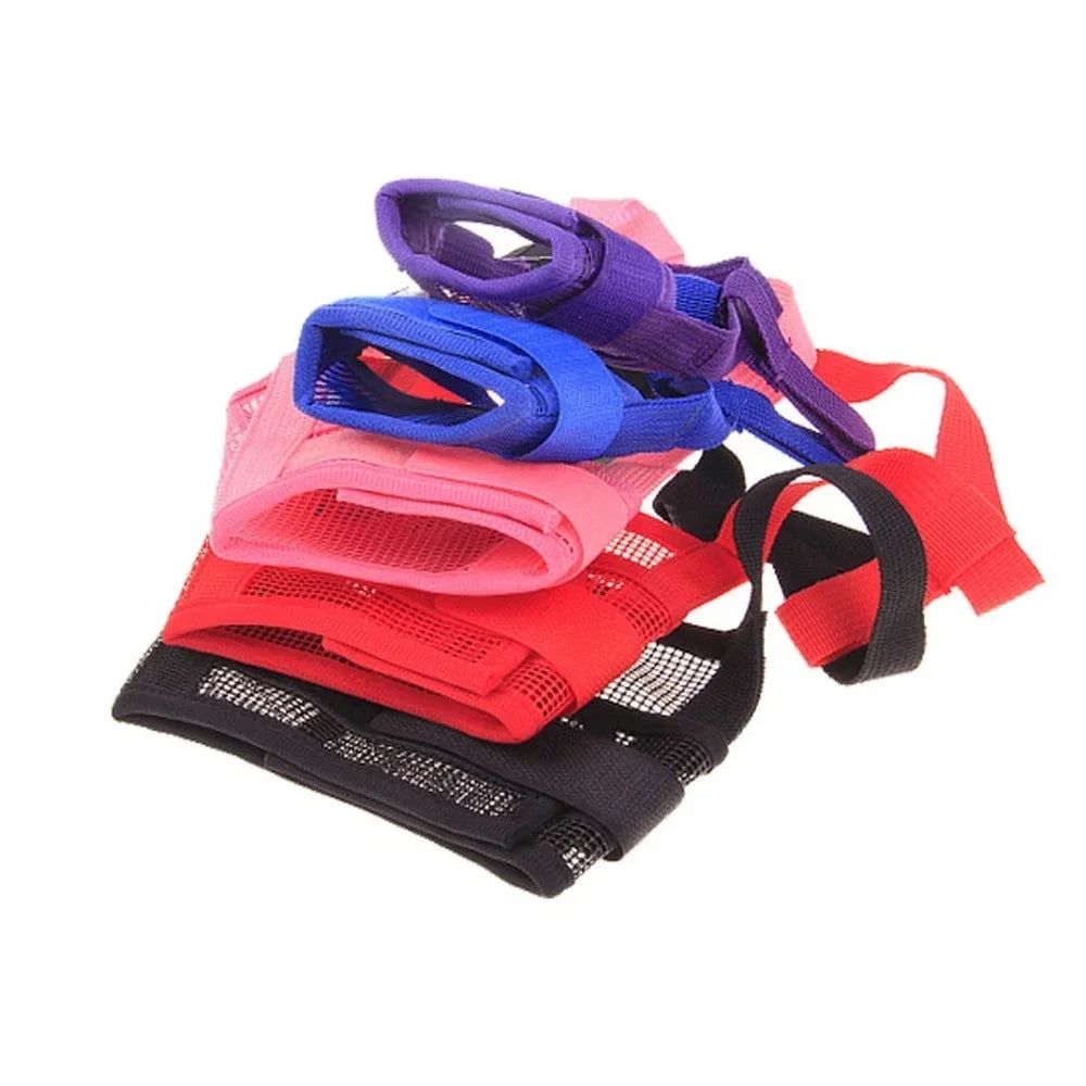 Adjustable Anti-Barking Dog Muzzle – Breathable Mesh Pet Muzzle for Small & Large Dogs with Nylon Straps