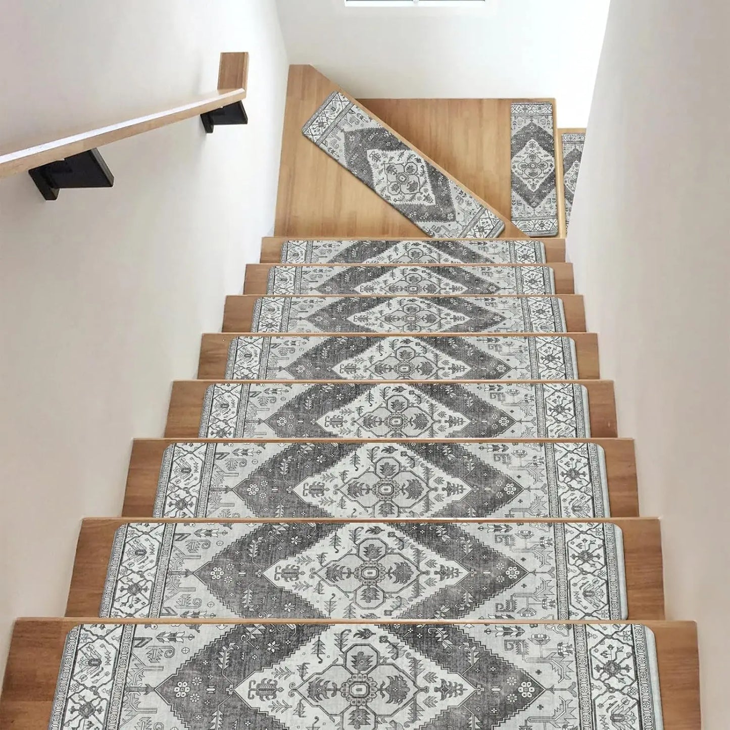Carpet Stair Treads for Steps Set of 15, 30''X8''