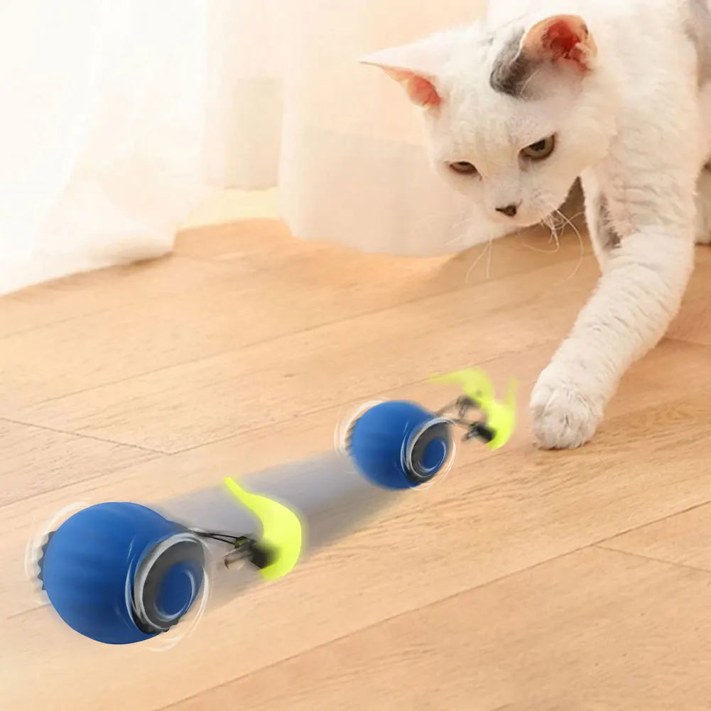 Rechargeable Electric Automatic Interactive Ball Toy for Cats or Dogs